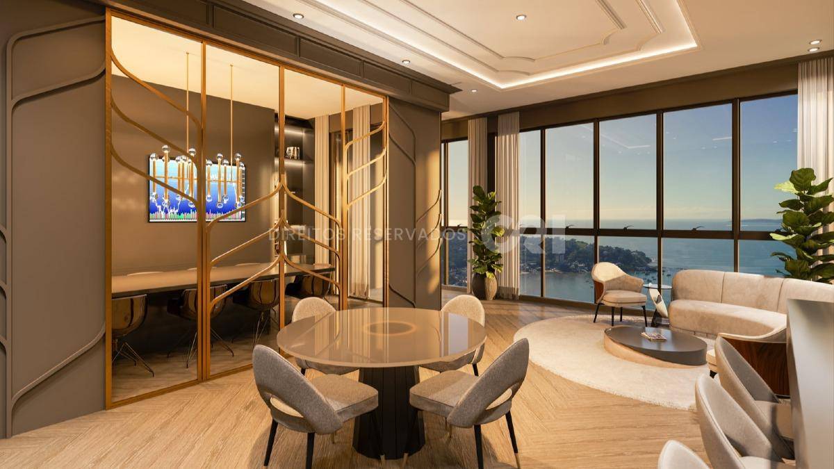 Apartamento com 4 suítes no Edifício Montreux no Centro de Itapema