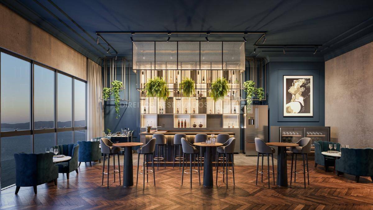 Apartamento com 4 suítes no Edifício Montreux no Centro de Itapema