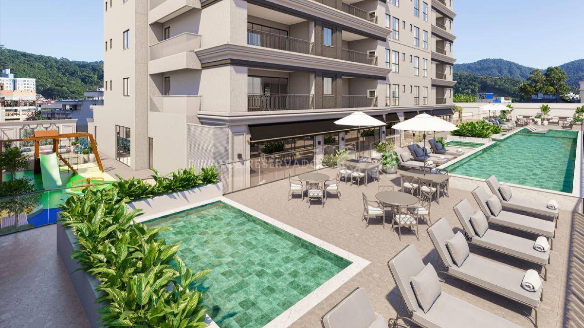 Apartamento com 4 suítes no Edifício Montreux no Centro de Itapema