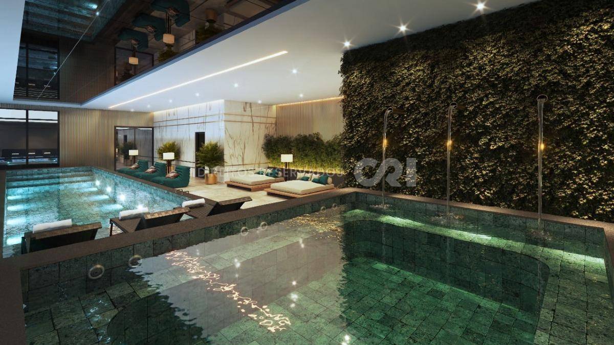 Apartamento com 4 suítes no Shanghai Tower na Meia Praia, Itapema