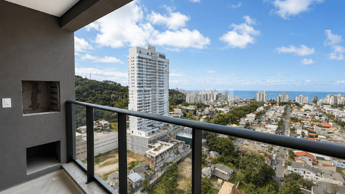 Apartamento vista para o Mar com 3 Suítes no Sky Brava na Praia Brava em Itajaí