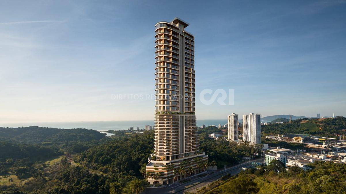 Studio de 49m² no Raro by Sierra na Praia Brava em Itajaí