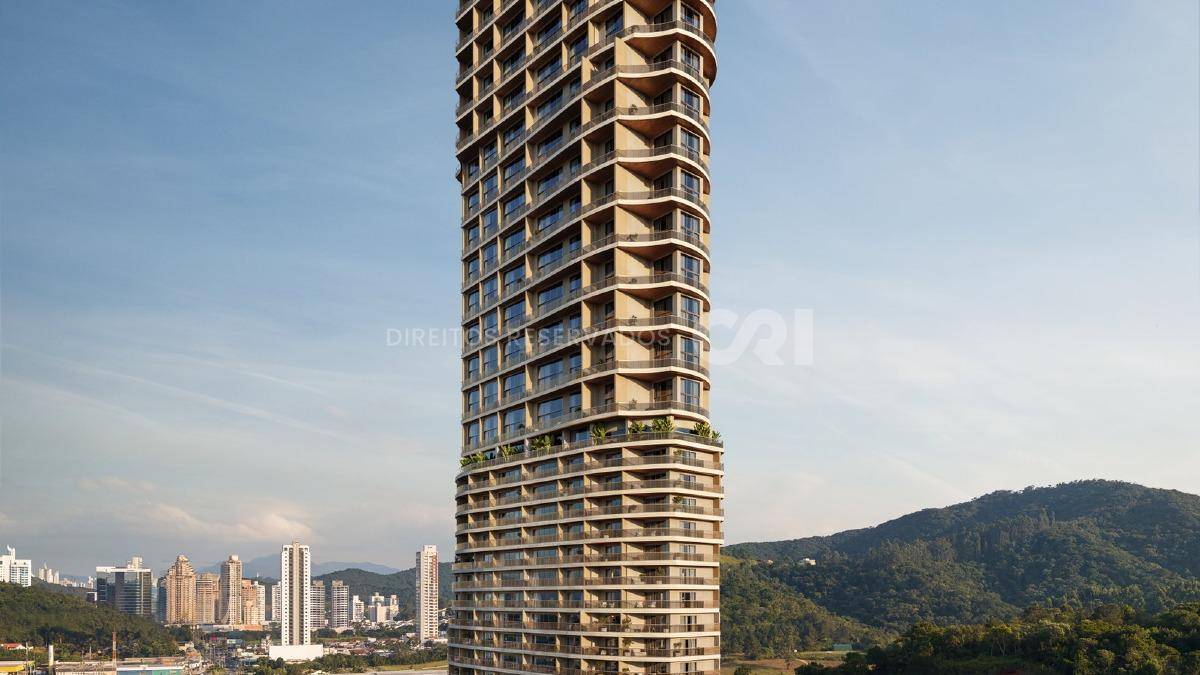 Studio de 49m² no Raro by Sierra na Praia Brava em Itajaí