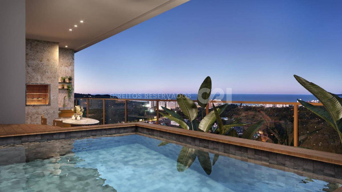 Apartamento com 3 Quartos no Brava Ocean Home Club na Praia Brava em Itajaí