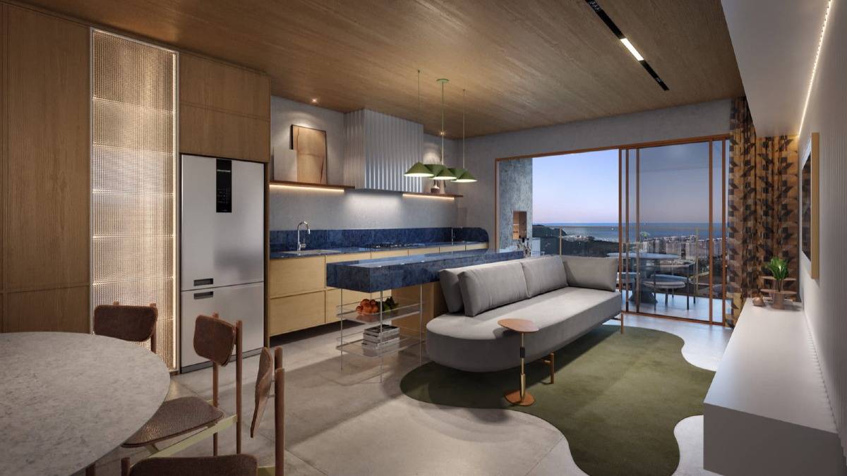 Apartamento com 2 Suítes no Brava Ocean Home Club na Praia Brava em Itajaí