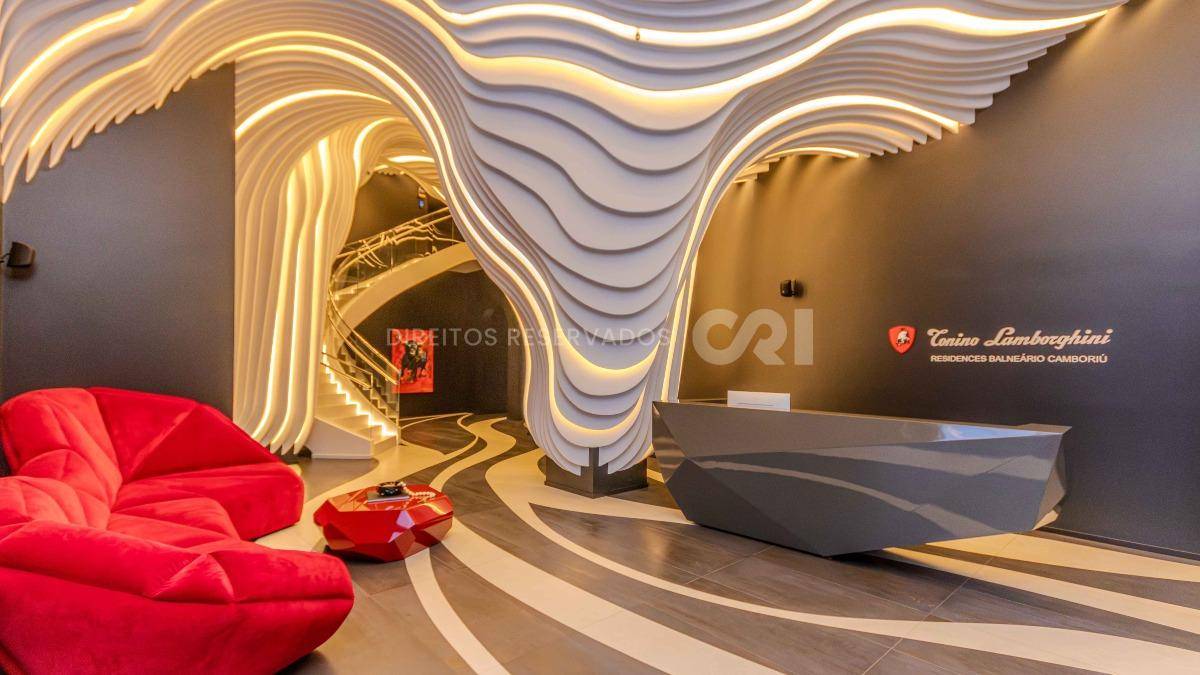 Apartamento de 4 suítes no Tonino Lamborghini Residences na Barra Sul em Balneário Camboriú