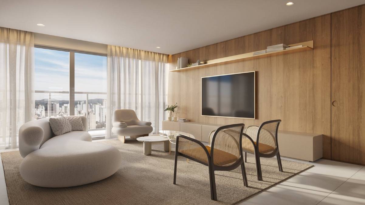 Apartamento com 4 Suítes no Edifício Elbrus no Centro de Balneário Camboriú