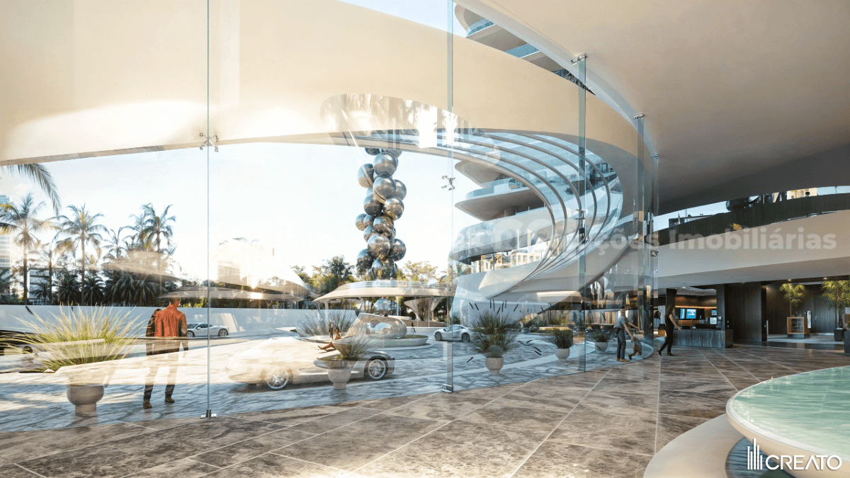 Apartamento com 3 Suítes no Atmosphere Home Spa na Praia Brava em Itajaí