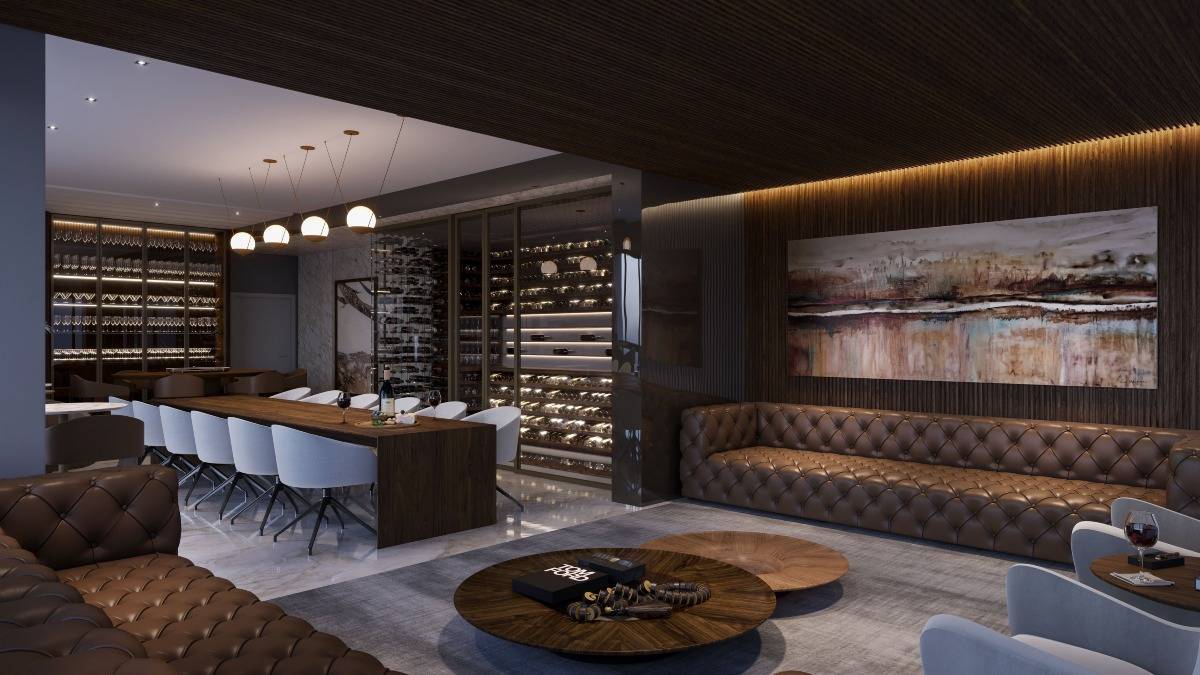 Apartamento com 4 Suítes no Edifício Legend Vila Rica Frente Mar na Meia Praia em Itapema