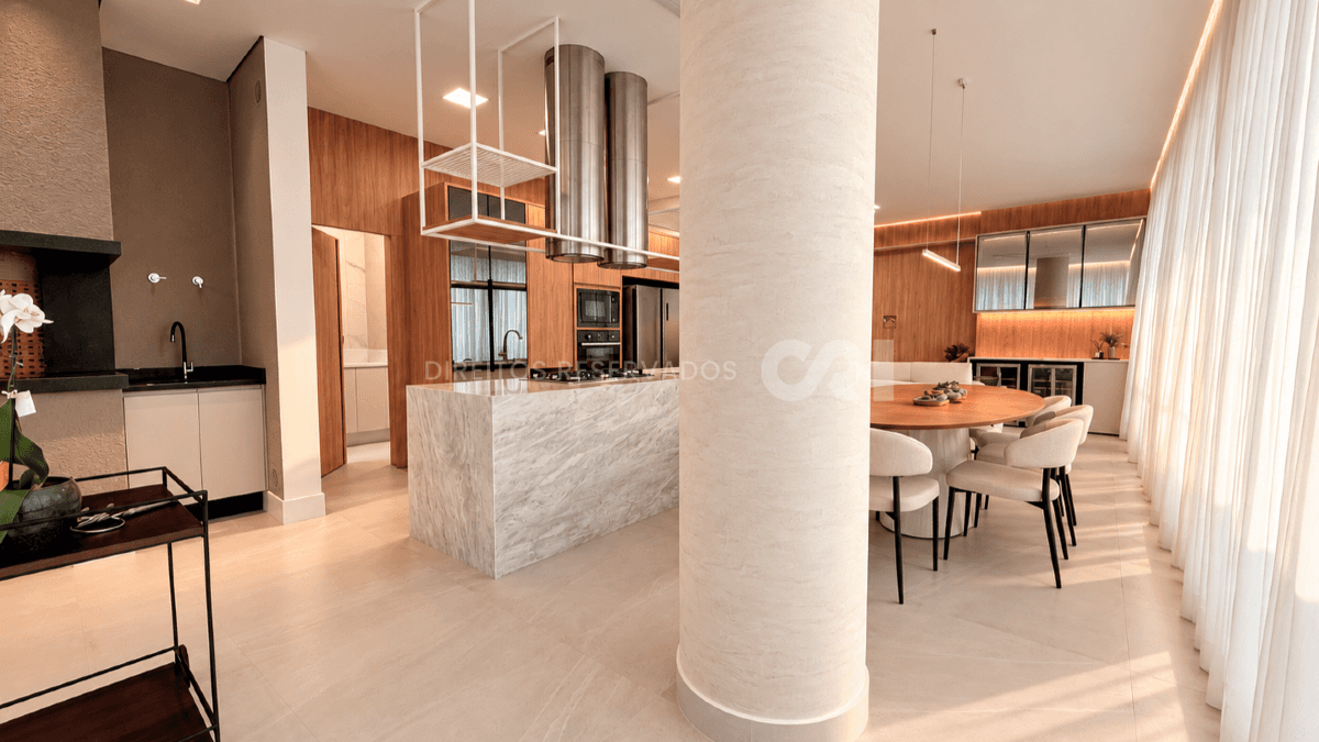 Apartamento Mobiliado com 3 Suítes no Brava Aikon na Praia Brava em Itajaí