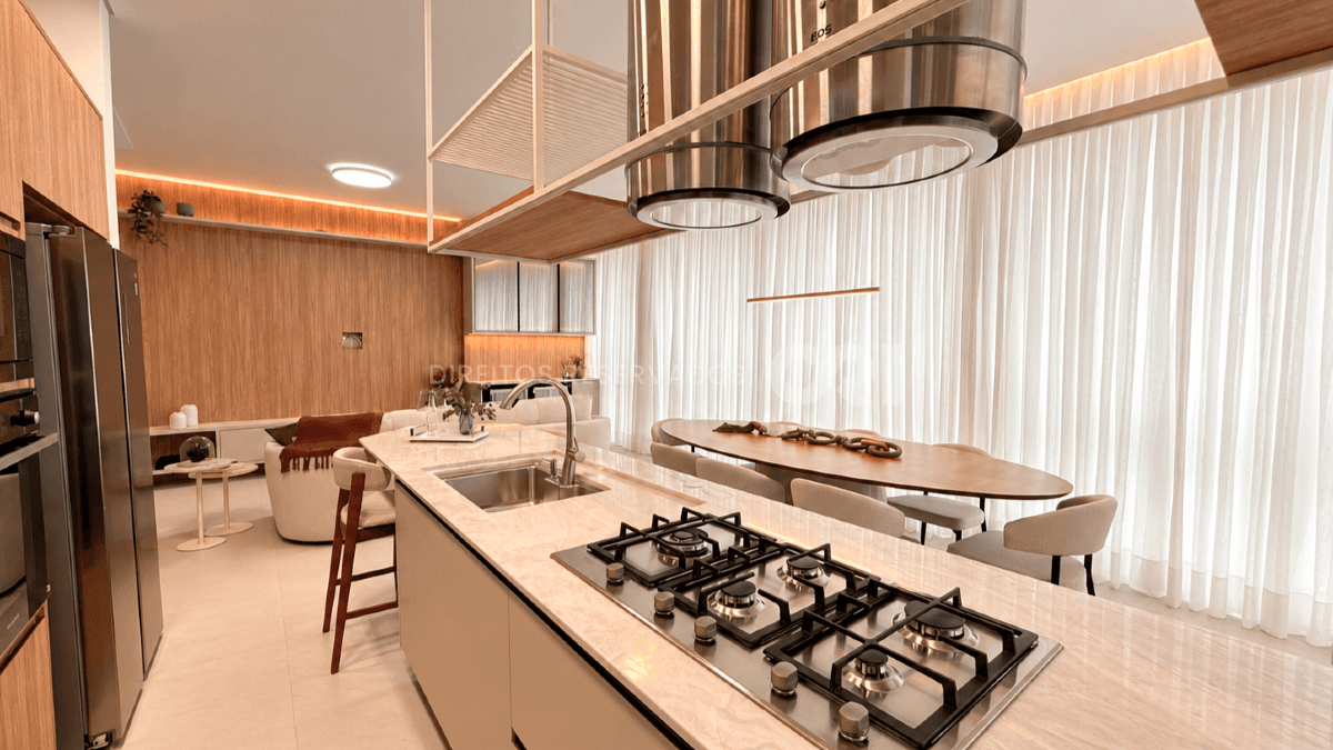 Apartamento Mobiliado com 3 Suítes no Brava Aikon na Praia Brava em Itajaí