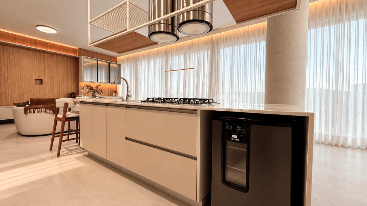 Apartamento Mobiliado com 3 Suítes no Brava Aikon na Praia Brava em Itajaí