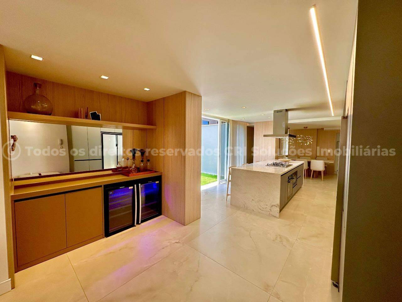 Apartamento Garden decorado com 3 suítes no Le Blanc na Praia Brava em Itajaí