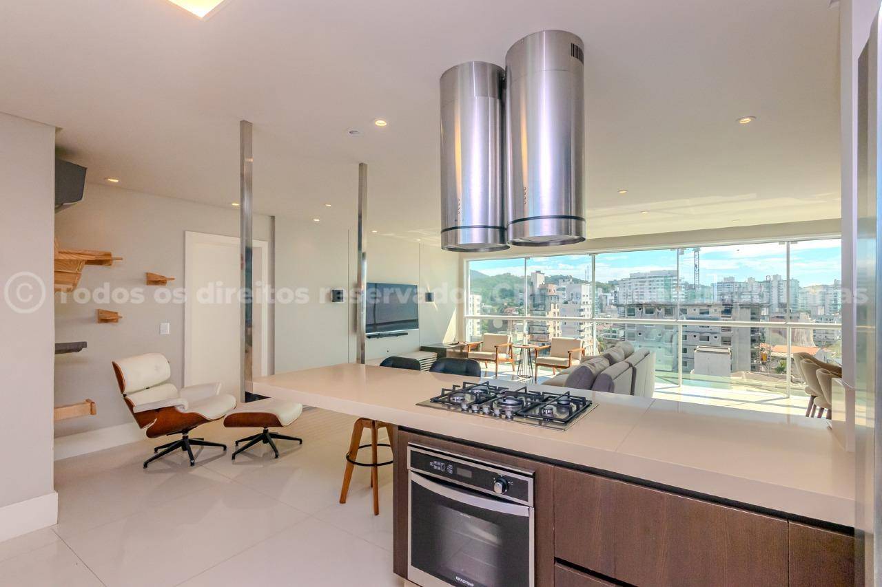 Foto do imóvel Apartamento mobiliado no Mirage Residence Praia Brava com 4 suítes e vista para o mar