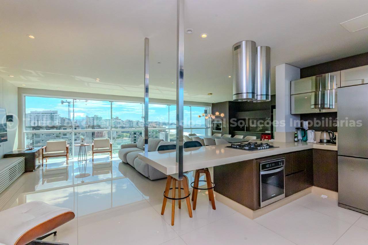 Foto do imóvel Apartamento mobiliado no Mirage Residence Praia Brava com 4 suítes e vista para o mar