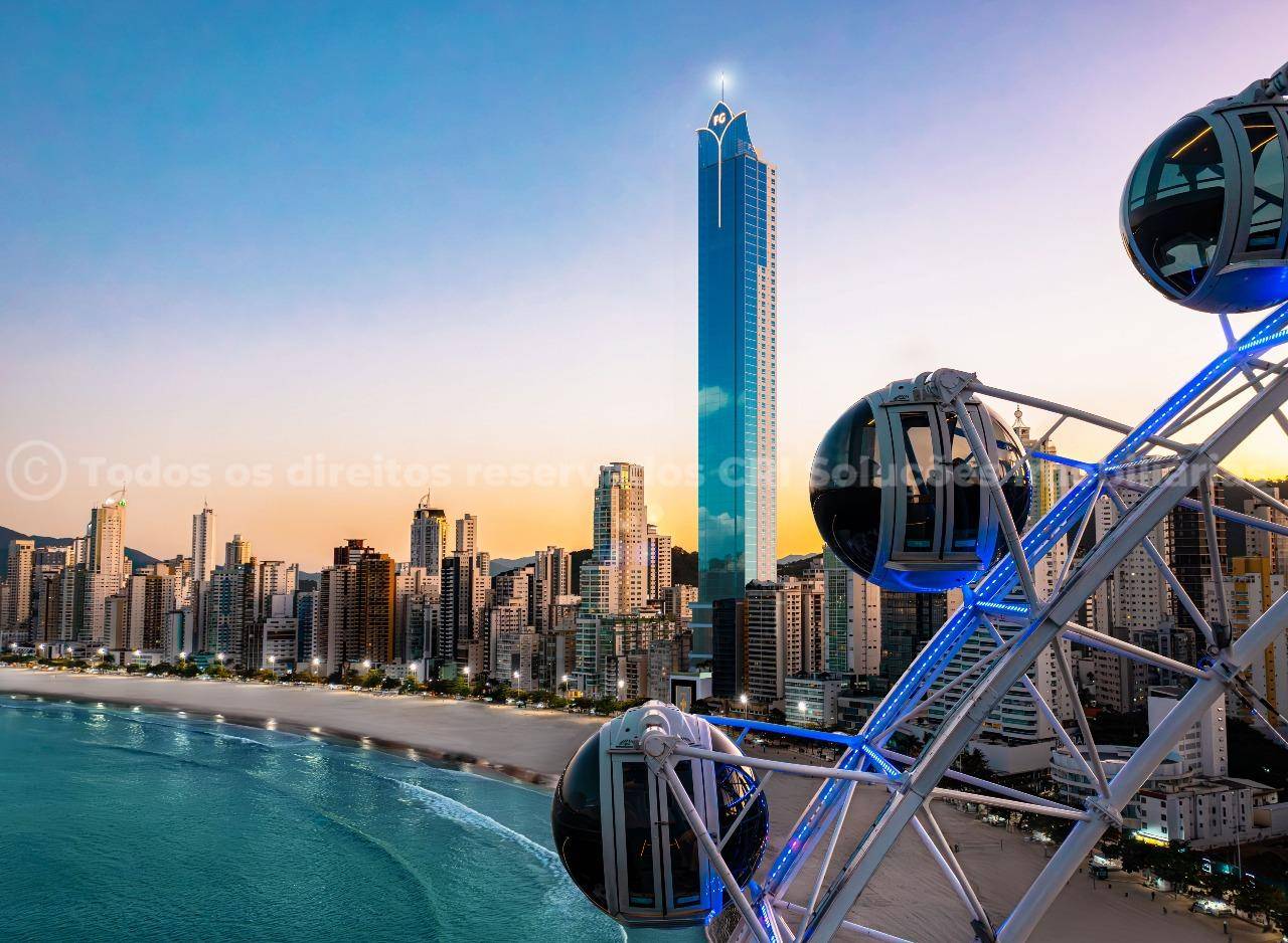 Foto do imóvel Apartamento com 4 suítes e 4 vagas no Edifício Boreal Tower, Centro de Balneário Camboriú