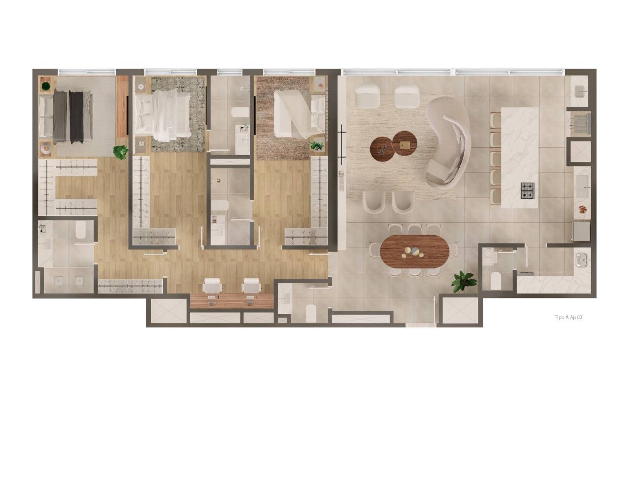 Foto do imóvel Lagom Perequê – Apartamentos de 3 suítes em Porto Belo