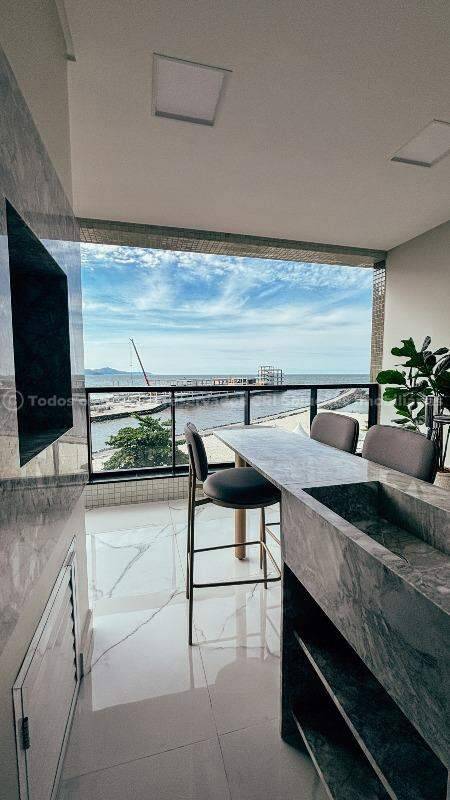 Foto do imóvel Apartamento frente mar em Porto Belo com 127 m² e área de lazer completa
