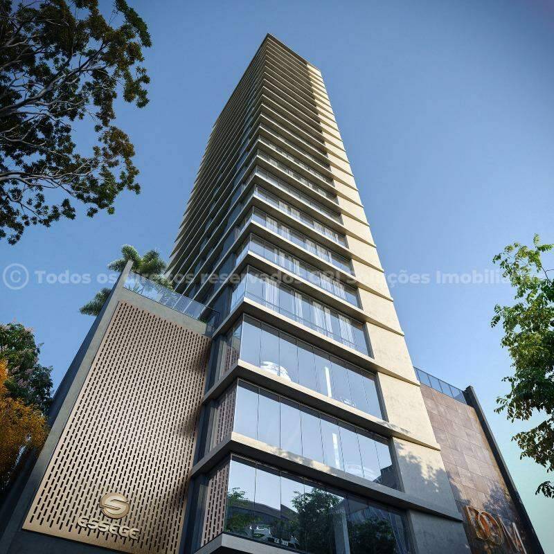 Foto do imóvel Amplo apartamento á venda com 3 suítes e 2 vagas de garagem no Edifício DOM no centro de Balneário Camboriú