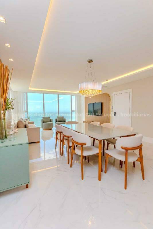 Foto do imóvel Apartamento finamente mobiliado à venda com 4 suítes e 4 vagas de garagem no Grand Place Tower da FG, no coração de Balneário Camboriú.