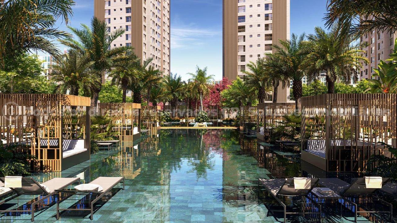 Foto do imóvel Apartamento na Planta de Alto Padrão com 3 Suítes no 17º Andar, Lazer Completo e a 600m do Mar no Centro de Balneário Camboriú