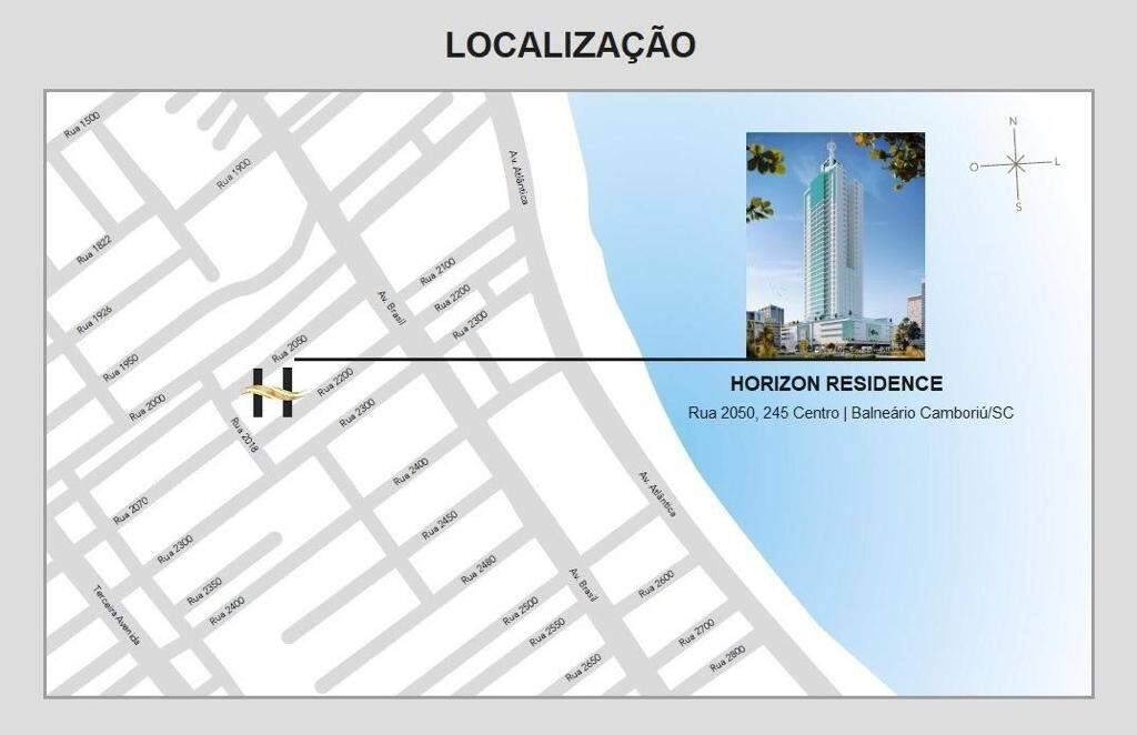 Foto do imóvel Apartamento á venda com 04 Dormitórios no Edifício Horizon Residence em Balneário Camboriú