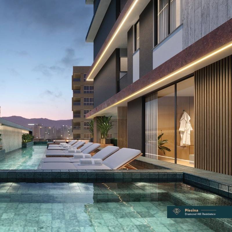 Foto do imóvel Apartamento Edifício Diamond Hill Residence com 03 suítes em Balneário Perequê, Porto Belo/SC.