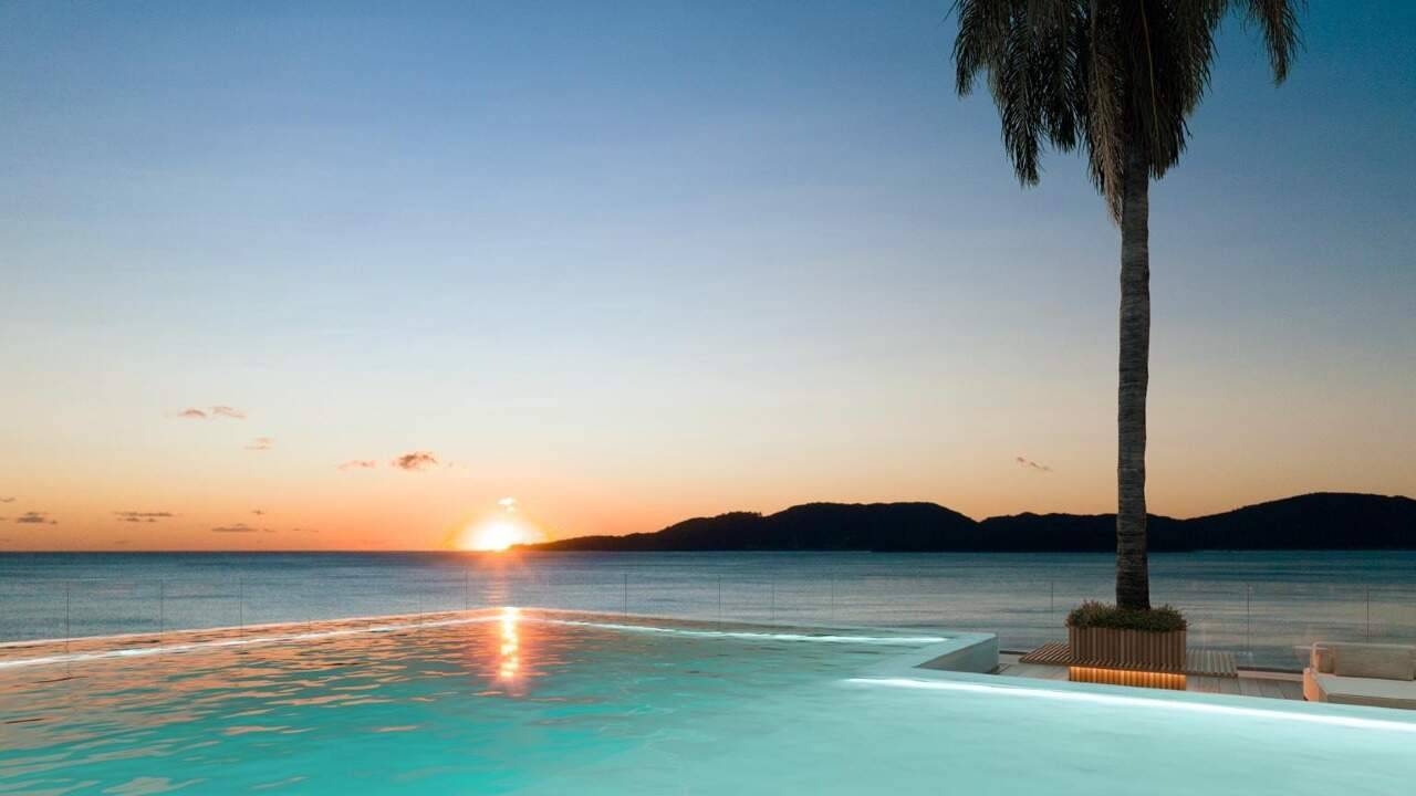 Foto do imóvel Apartamento 4 suítes frente mar no Edifício Edify One em Meia Praia Itapema