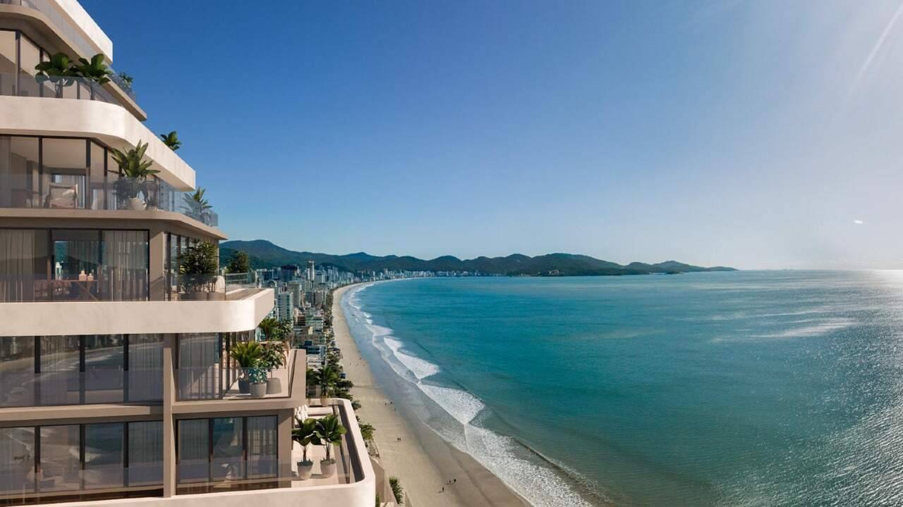 Foto do imóvel Apartamento 4 suítes frente mar no Edifício Edify One em Meia Praia Itapema