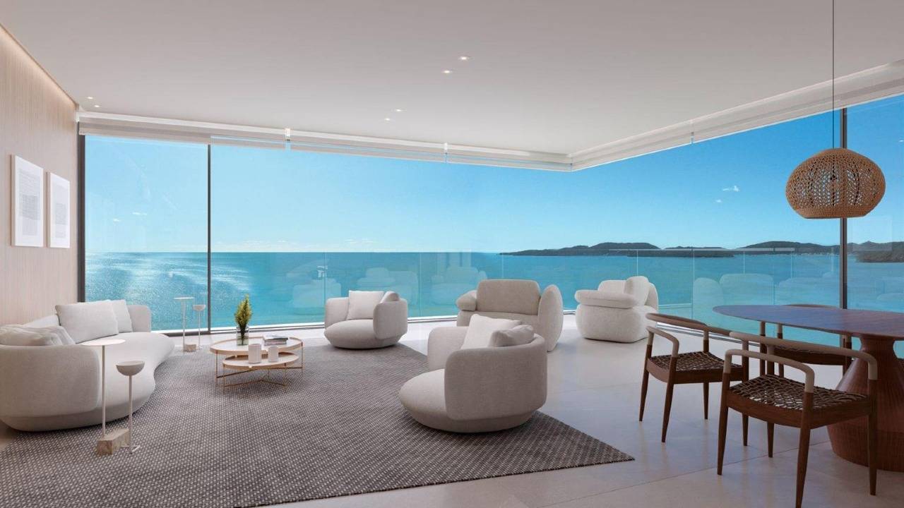 Foto do imóvel Apartamento 4 suítes frente mar no Edifício Edify One em Meia Praia Itapema