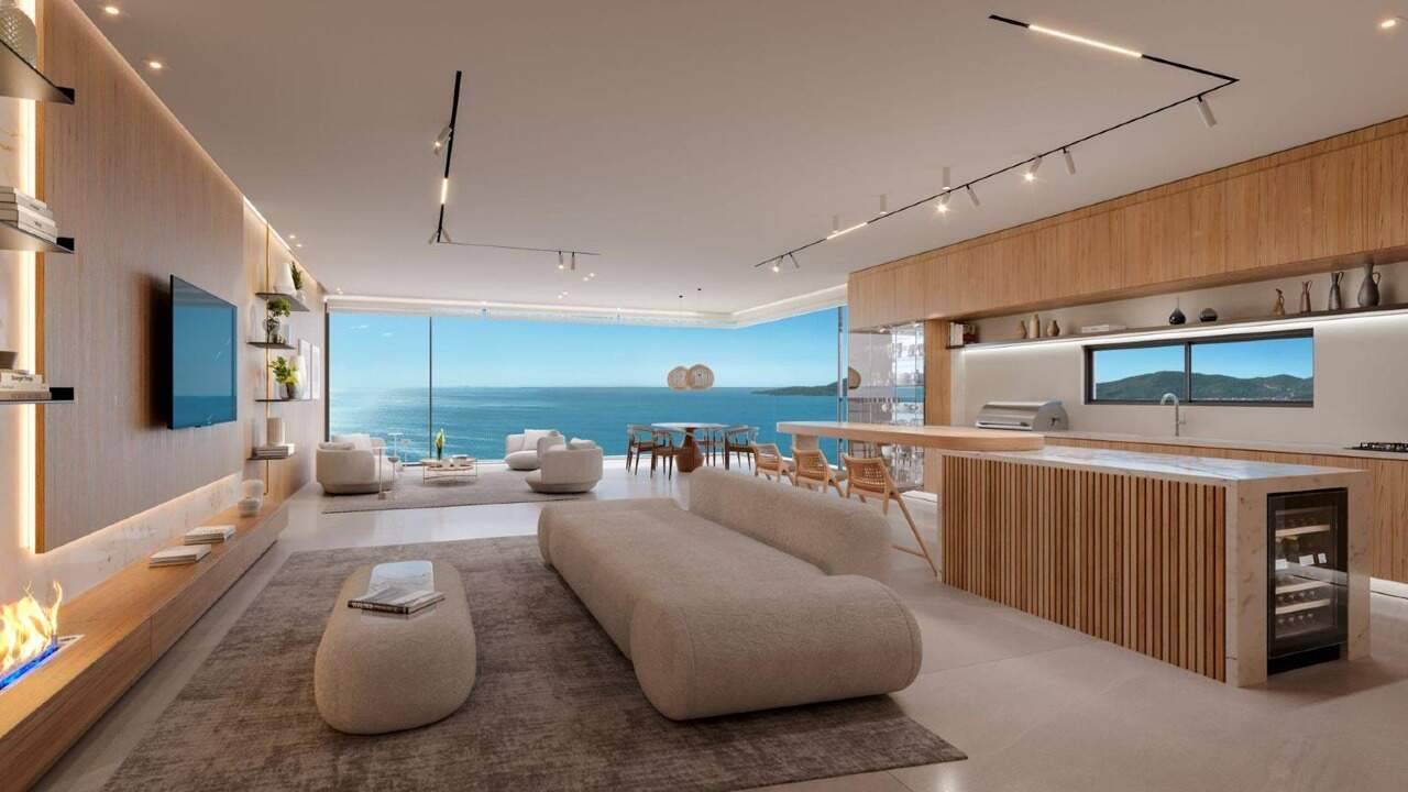 Foto do imóvel Apartamento 5 suítes frente mar no Edifício Edify One em Meia Praia Itapema