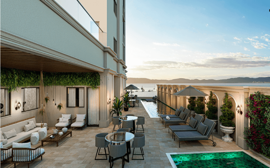 Foto do imóvel Apartamento com 4 Suítes Ristretto Residence no Canto da Praia em Itapema