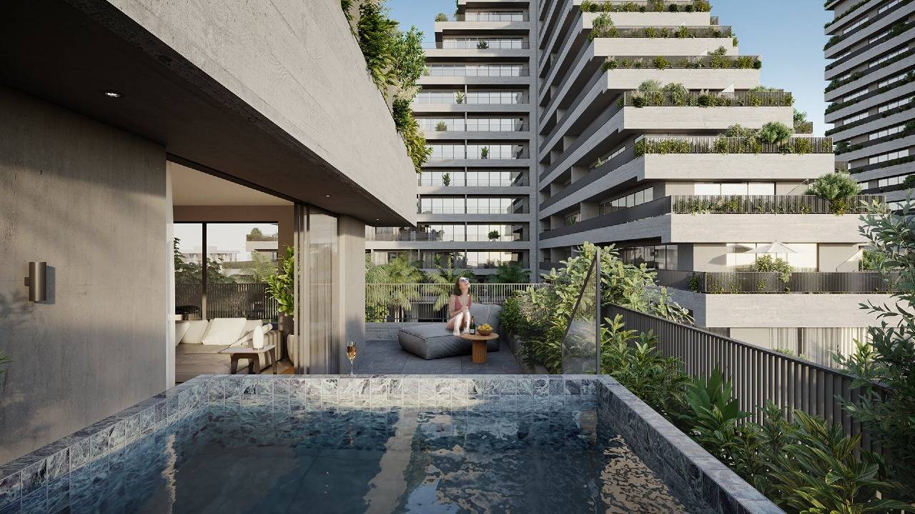 Foto do imóvel Duplex com 1 Suíte e Piscina no Edifício Vértice no Vivapark em Porto Belo