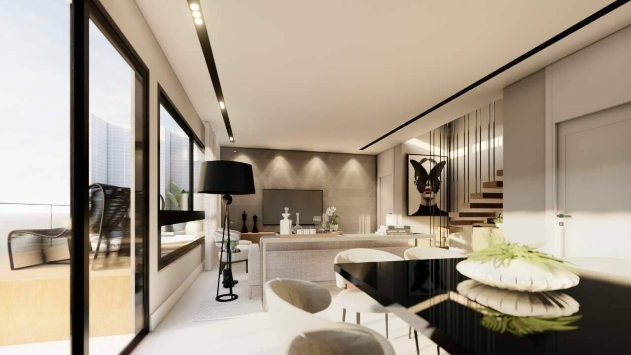 Foto do imóvel Apartamento na planta no Brava Select Praia Brava Itajaí com 2 dormitórios e vista mar